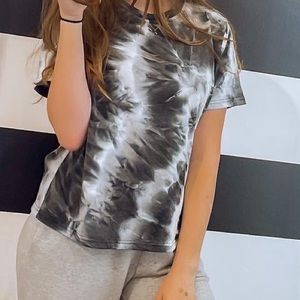 Shein tie dye shirt